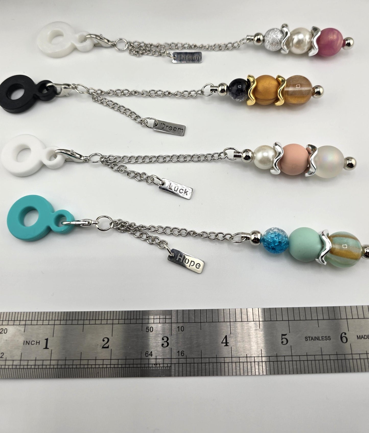 Mystery Gift Box Set, 3 products in one box, Beaded Pen, Straw Chain & Keychain Set – Handmade Gifts for Animal Lovers – Cute and Colorful Beaded Accessories