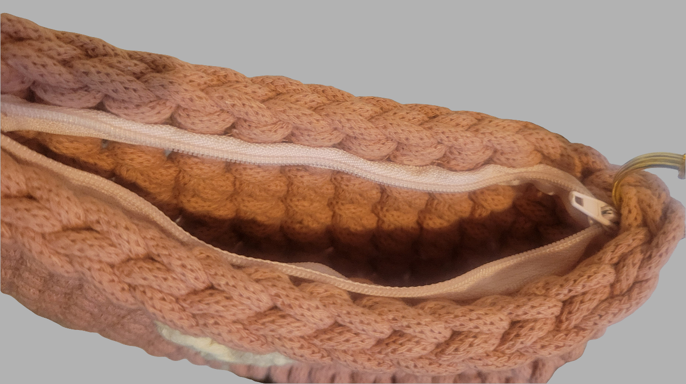 Crochet Purse, Shoulder bag, Adjustable Strap 29"-60"(73-150cm), Detachable Strap, Length 8"(20cm) Width 5.5"(15cm), Star design, tassel with wooden bead