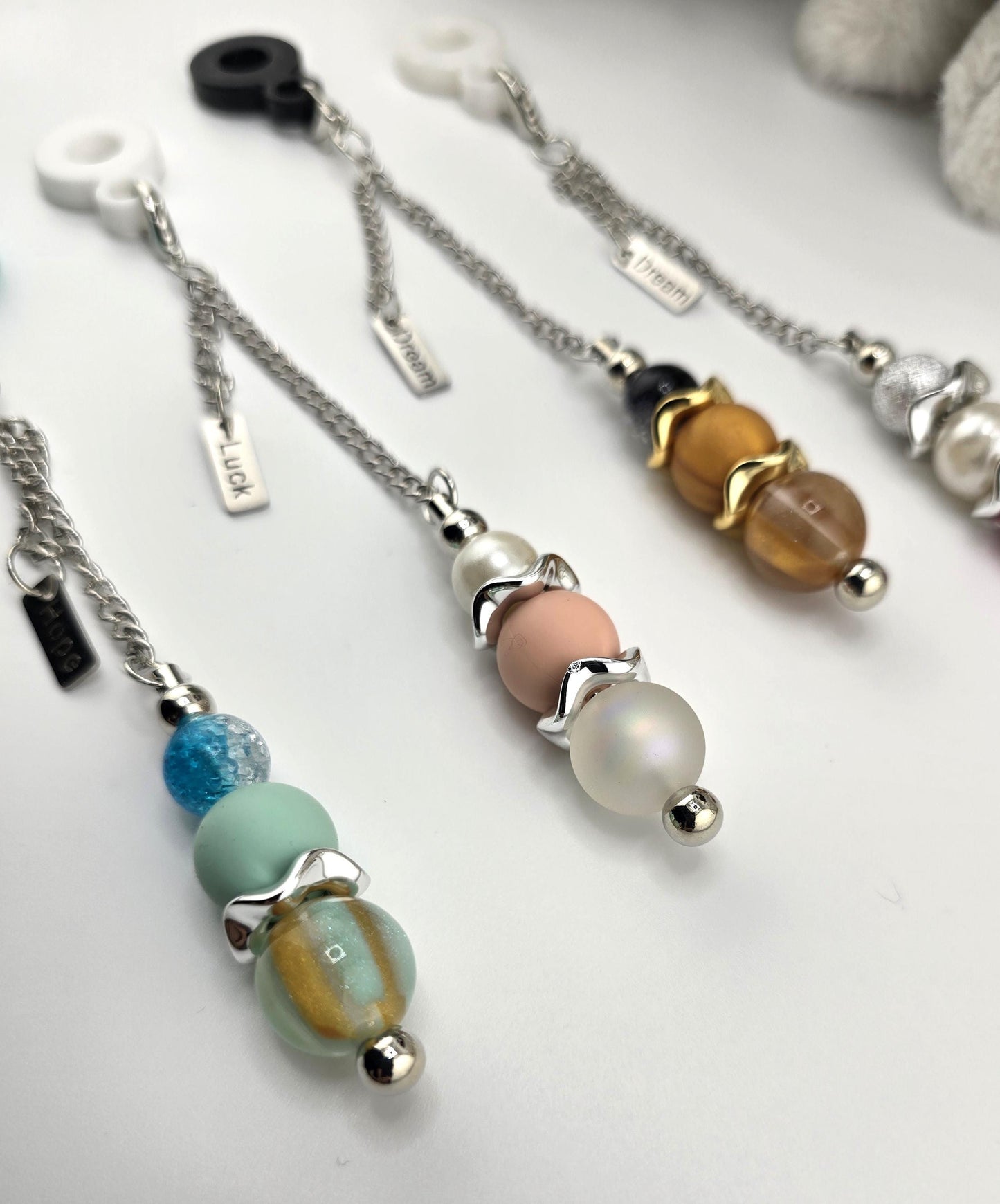 Mystery Gift Box Set, 3 products in one box, Beaded Pen, Straw Chain & Keychain Set – Handmade Gifts for Animal Lovers – Cute and Colorful Beaded Accessories