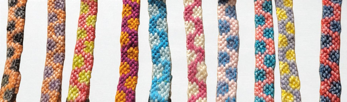 Designer Cat Collar: Woven Breakaway Polka Dots Cat Collars with Charm and Bell, Adjustable 8"-12"[20-30.5cm], Ideal for Girl Cats Male Cats, Kittens Puppies, Made with Soft Cotton, Fits Most Cats,